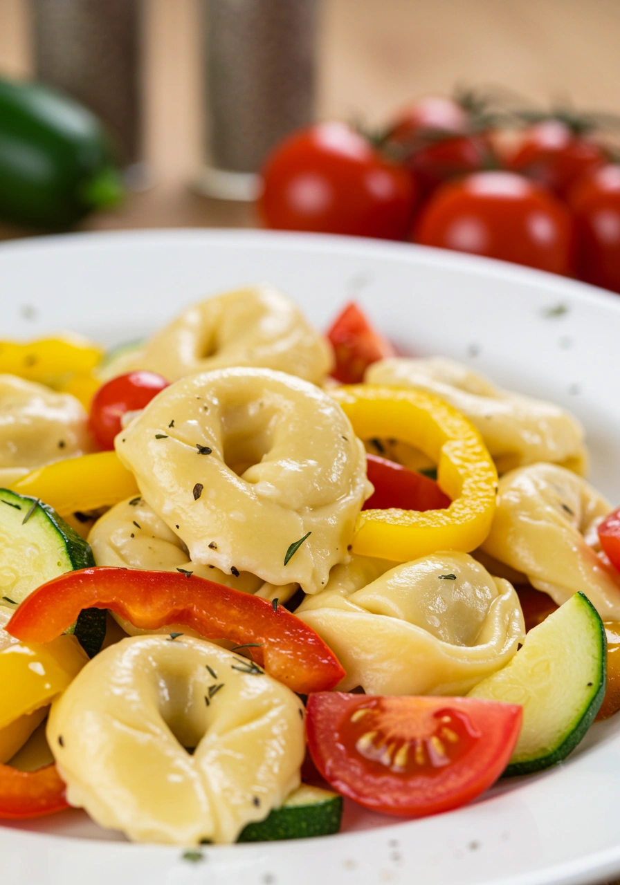 Tortellini with Summer Veggies - tertiary view